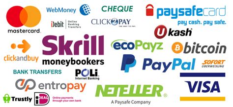 Bookmakers Payment Methods List » Top 10 Deposit & Withdraw .